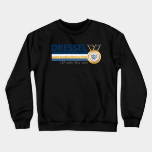 Vintage Dressel USA Swimming Team World Record Swim 2021 Crewneck Sweatshirt